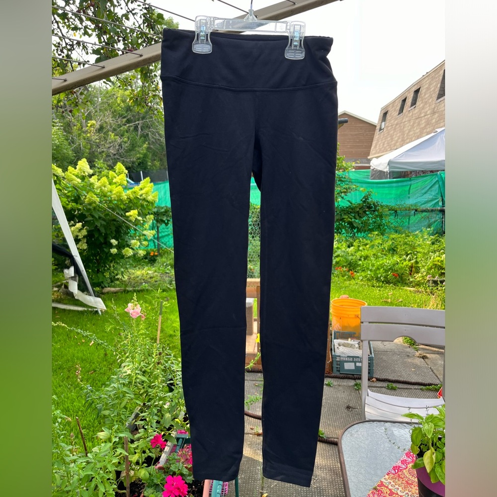 shambala black leggings, size S